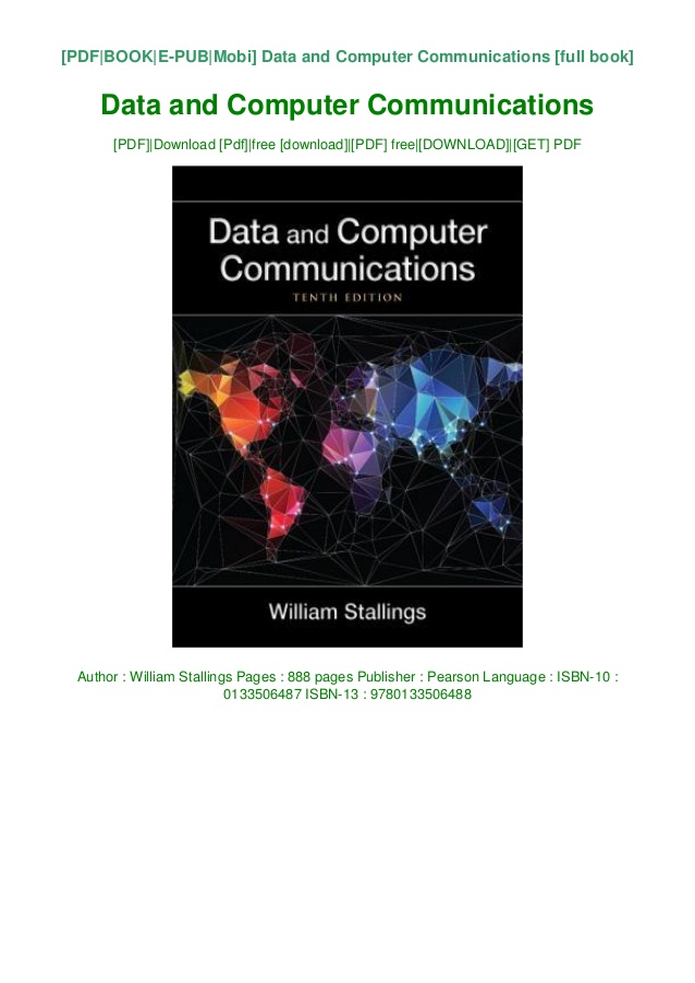Data and computer communications 9th edition pdf free download